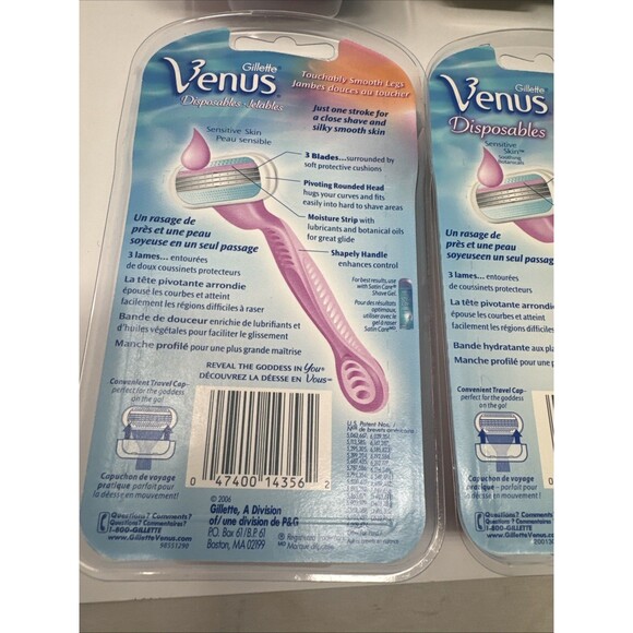 Gillette Venus Disposables LOT OF 18 - 6 Packs Tropical Smooth Legs Fresh Scent - Picture 14 of 14